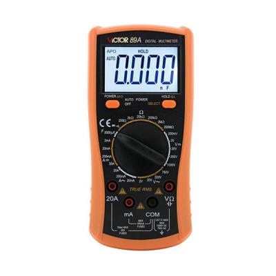 China VICTOR 89A Digital Multimeter 1999 Counts 3 1/2 Display Resistance Test Ohm Meter VICTOR 89A for sale