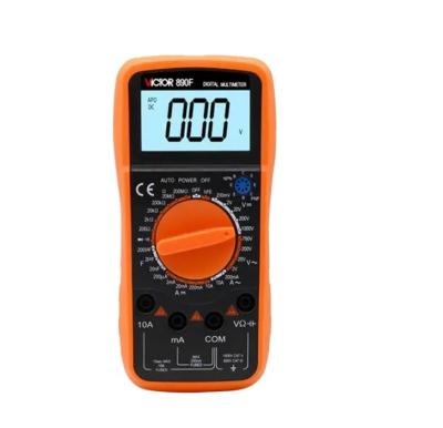 China VICTOR 890F 6000 Counts Ncv Test Built In Dual Fuse Manual Ranging Digital Multimeter VICTOR 890F for sale