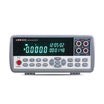 China VICTOR 8245 Bench Type Multi Function Auto Measurement RMS VFD Count Desktop Digital Multimeter 22000 2 Times /sec Meter TRUE for sale