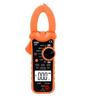 China VICTOR 606+ Digital Clamp Meter 1999 Counts AC/DC 600V 600A Clamp Multimeter With NCV Live Flashlight True-RMS 230*75*40mm for sale