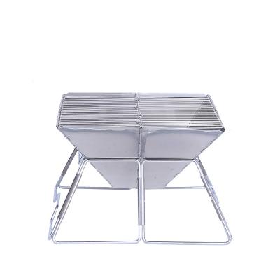 China Not Easy To Deform Type Stainless Steel Outdoor Supfire X Grill Not Easy To Deform High Hardness Camping Folding Barbecue Grills for sale