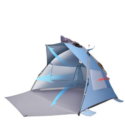 China Extended Type Light Camping Tents With 4 Person Waterproof Outdoor Wind Resistant Camping Tent for sale