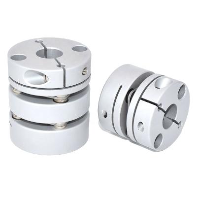 China Kickback CNC Zero Exhaust Keyed Device Oldham Disc Flexible Locking Couplings for sale