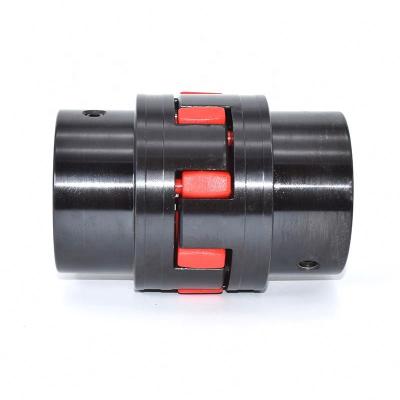 China Hotels Double Flange Connection Jaw Flexible Spider Jaw Coupling for Heavy Machinery for sale