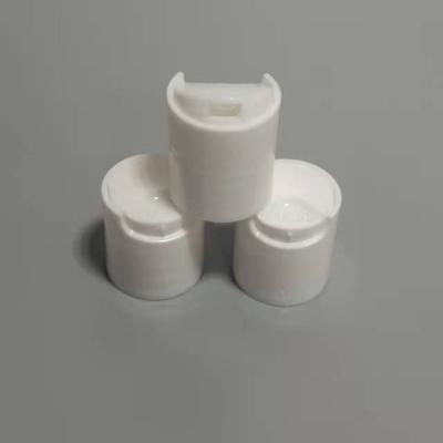 China Non Spill White Color 20 410 Disc Top Cap For Bottle Lotion for sale