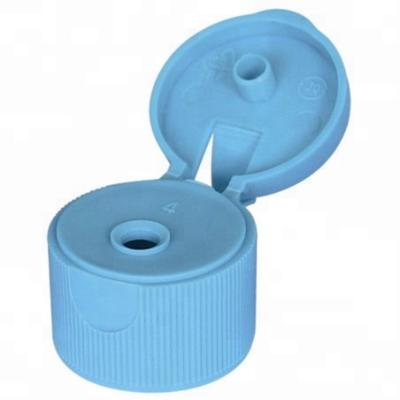 China Non Spill Any Color PP Plastic Lids 28 Flip 410 Top Cap for sale