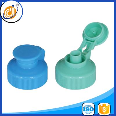 China Non Spill Plastic Flip Top Cap 28/400 For Outdoor Sport Drinking Water for sale