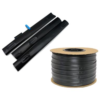 China Plastic Pipe Two Line Drip Irrigation Tape Plentirain Emitter Flat Drip Tape 16mm for sale