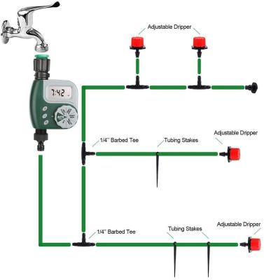 China Garden Farm Irrigation Garden Irrigation System with Adjustable Flow Device Other Watering and Irrigation Water Drip Irrigation System for sale