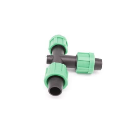 China Irrigation System PE Material Drip Irrigation Fittings Tape Pipe Fitting And Mini Valves for sale