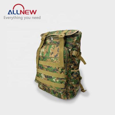 China Large Capacity Anti-theft Raising Backpack Customized Waterproof Camouflage Climbing Travel Bag Outdoor Camping Hunting Tactical Backpack for sale