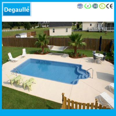 China Easy Maintain Degaulle Fashion And Easy To Install Fiberglass Pool for sale