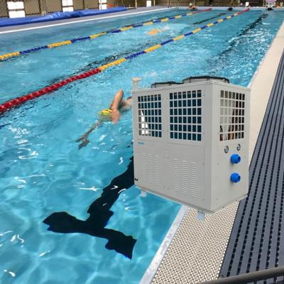 China Pool Water Heater Machine 50kw Swimming Pool Heat Pump Air Heating System Pump Heat Pump For Swimming Pool for sale