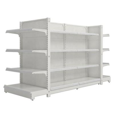 China Single Sided Gondola Display Stands Shelving Case Unit Supermarket for sale