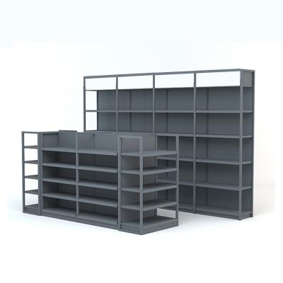 China Rustic Timber Display Shelves Dark Wood Display Shelves for sale