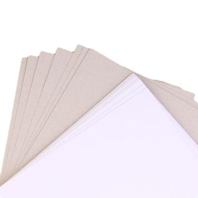 China Recycled Materials Gray Back Duplex Board Gray Back Duplex Cardboard for sale