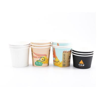 Китай Custom Printed Disposable Disposable Recycle Paper Cup Ice Cream Packaging продается