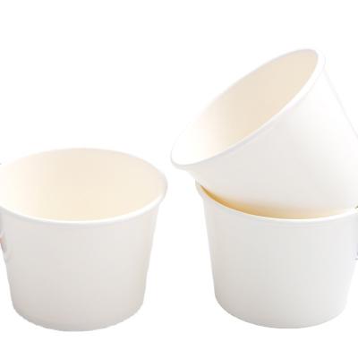 中国 Disposable Ice Cream Cup Disposable Paper Cup Leakproof Wrapping Paper Bowl 販売のため