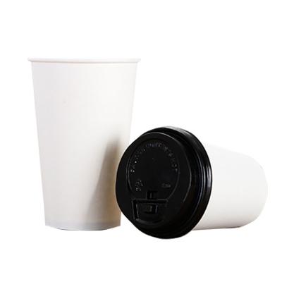 Cina Pla Disposable Biodegradable Custom Disposable Beverage Use Paper Material Single Wall Paper Cup in vendita