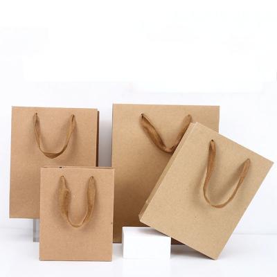 China Custom Logo White Printing Recyclable Shopping Gift Paper Bag Disposable Excellent Quality for sale