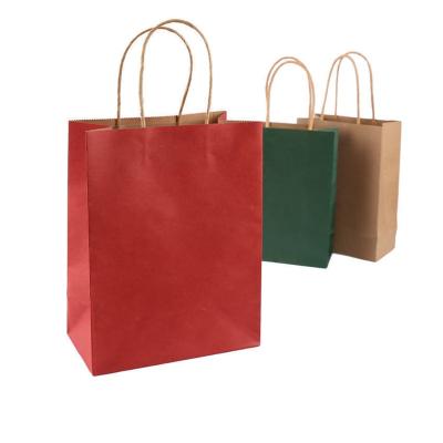 Cina Custom Unique Commercial Luxury Disposable Color Printing Gift Paper Bags With Your Own Logo in vendita