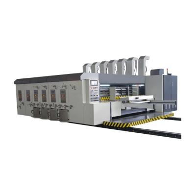 China FP2600 Factory Cardboard Flexo Box Printing Slotter Die Cutting Machine for sale