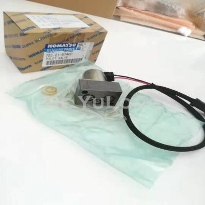 China Rubber Pilot Metal Electric Valve 702-21-57400 for KOMATSU Starting Motor Excavator for sale