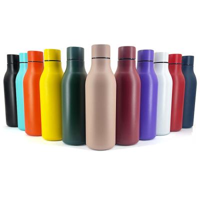 China 2022 New Stainless Steel Thermos Cup Cola Bottle Outdoor Sports Heat Insulation Thermos Viable Custom Logo for sale