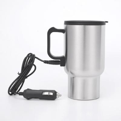 China OEM 900ml Viable Wholesale Stainless Steel Vacuum Coffee Car Heater Insulated Mug With Handle for sale