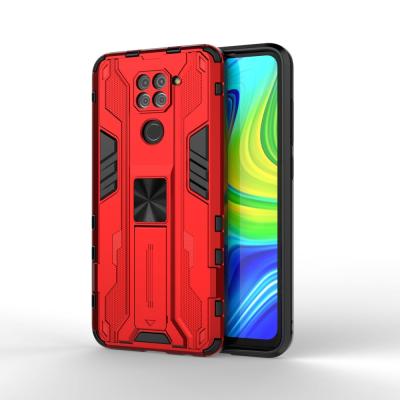 China Anti-drop for xiaomi redmi note 9 case kickstand shockproof phone case for redmi note 9 casing case for sale