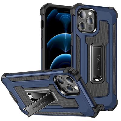 China new 2021 2 in 1 hybrid phone cases for iphone 12 pro new product case for iphone cell phone kickstand cover for iphone 12 IZ-004 for sale