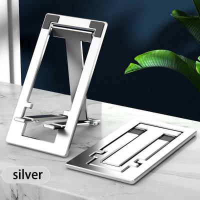 China Handsome Metal Aluminum Alloy Mobile Phone and Tablet Stand Holder Electroplating Stand for sale