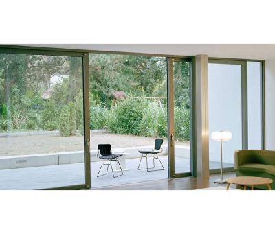 China Factory Sale Widely Used Modern Ultra Thin Aluminum Sliding Door Various Sound Insulation for sale