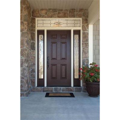 China Heat Insulation Exterior Doors Wooden Modern House Entrance Solid Wood Doors for sale