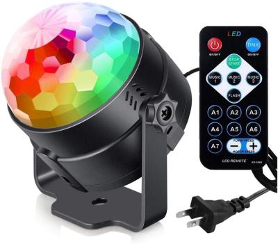 China Home Room Mini LED Bar DJ RBG Disco Ball Strobe Lamp oemParty Remote Control Home Room Porcelain ODM Lights Par Stage Light For Dancing for sale