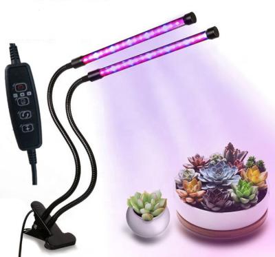 China Aluminum Alloy+PC LED 10W 20W 30W IR Lamps Garden Greenhouse UV Seedling Full Spectrum Desktop Growing Hydroponic Plant Grow Light for sale