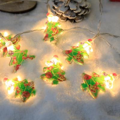 China 20Leds USB Indoor Outdoor Battery Operated Decoration Lights Santa Claus Led String Fairy Snowman Christmas Abs+pvc 2021new 3meter 10 for sale