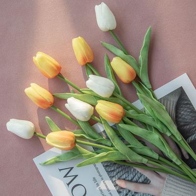 China Natual Touch & eco-friendly & artificial flowers Mini Tulip Artificial Flowers Wholesale Cheap real touch from artificial fashional for sale