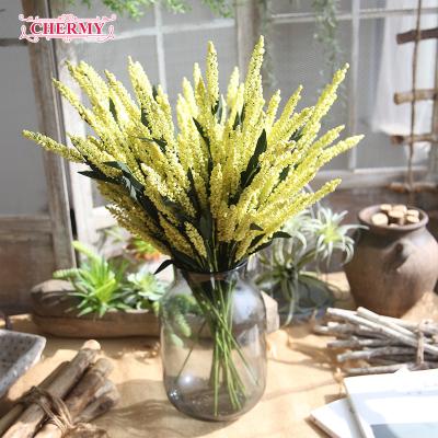 China Natual Touch & eco-friendly & fashional FREE SAMPLE PE lifelike artificial lavender flower wedding home decor for sale