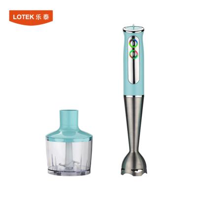 China Multi-Use 600W LED Healthy Colorful Light Electric Fruit Juicer Dip Hand Stick Blender for sale