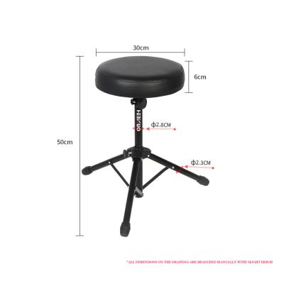 China Leatherwear D-91 High Quality Foldable Comfortable Drum Stool for sale