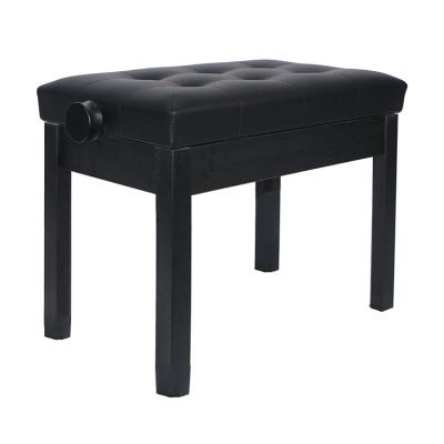 China +leather wooden pvc+sponge bench double matching single piano stool piano bench for sale