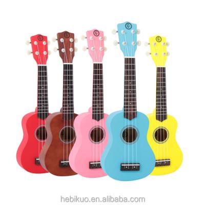 China HEBIKUO basswood enjoy for kids and beginner wholesale ukulele for sale