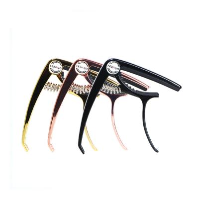 China Wholesale BDJ-56 HEBIKUO GUITAR Color Aluminum Alloy Tuner Guitar Capo (Chrome) for sale