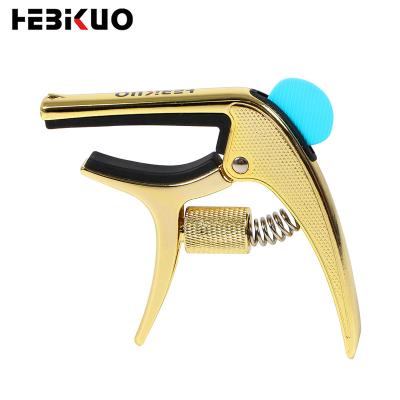 China HEBIKUO BDJ-57 GUITAR wholesales high quality musical instruments guitar capo with pick rack for sale