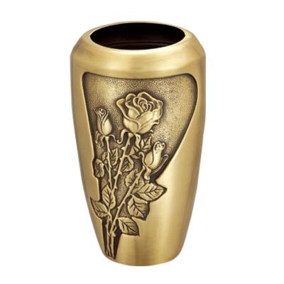 China Traditional Metal Flower Vase Brass Casting And Forge Service for sale