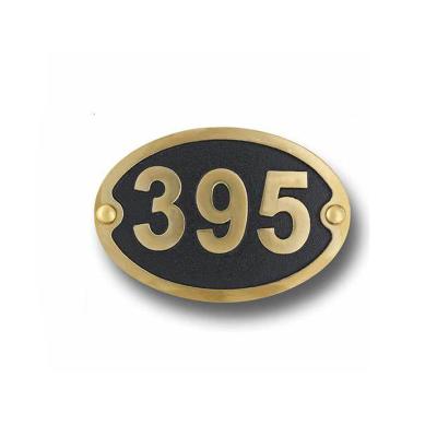 China Brass Cast Nameplate Signs Custom Cast Brass Nameplates Custom for sale