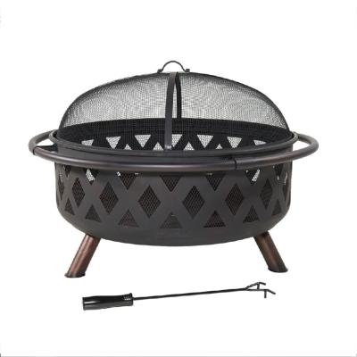 China Fire Pits / Outdoor Heater / Outdoor Fireplaces / Large Firewood Burning Patio and Backyard Firepit For Outdoor LZRO001 for sale