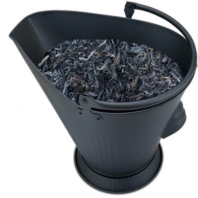 China High Quality Useful Indoor And Outdoor Fireplace Ash Bucket For Fireplace Coal Bucket LZC001 for sale