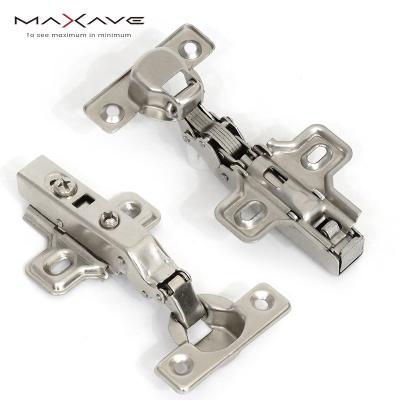 China Furntirue hardware bisagras Para muebles iron cabinet quiet and smooth dampening sideboard door hinge one way hydraulic clip on soft closing hinge for sale